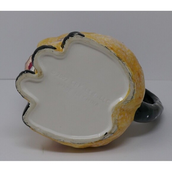 CBK LTD 2002 Ceramic Cat Figural Butterfly Polka Dots Pitcher - Picture 11 of 13